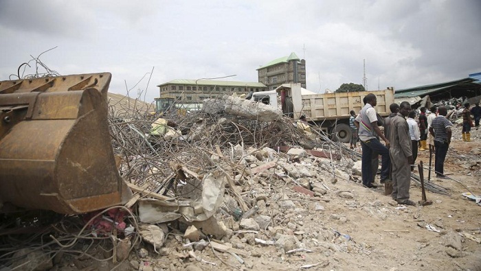 Nigeria: 22 morts dans la chute d`un immeuble